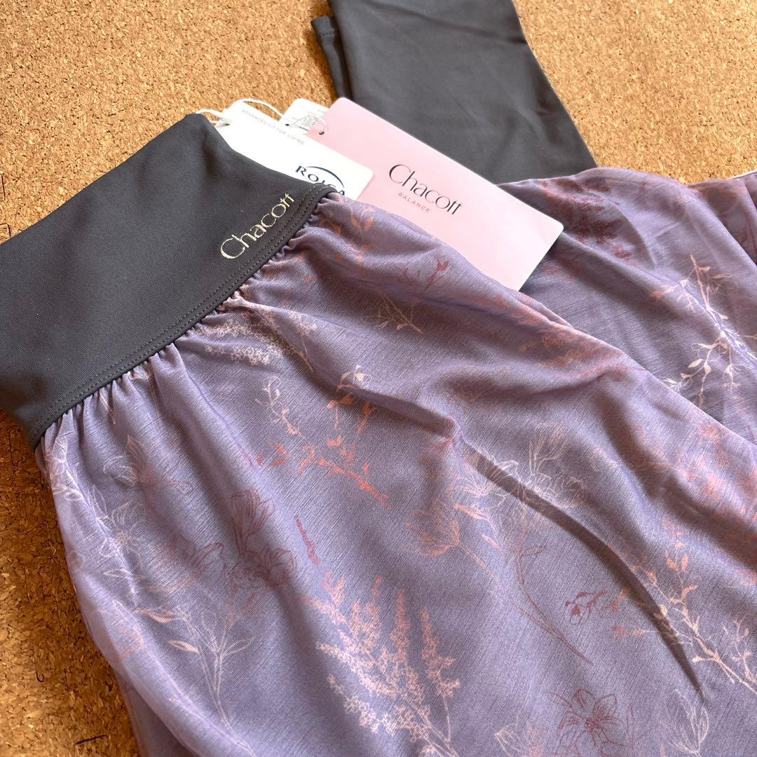 新品未使用　タグ付き　chacott ピラティス　ヨガ　パンツ　シースルー