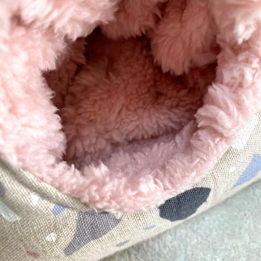 フクロモモンガポーチ　ピンク