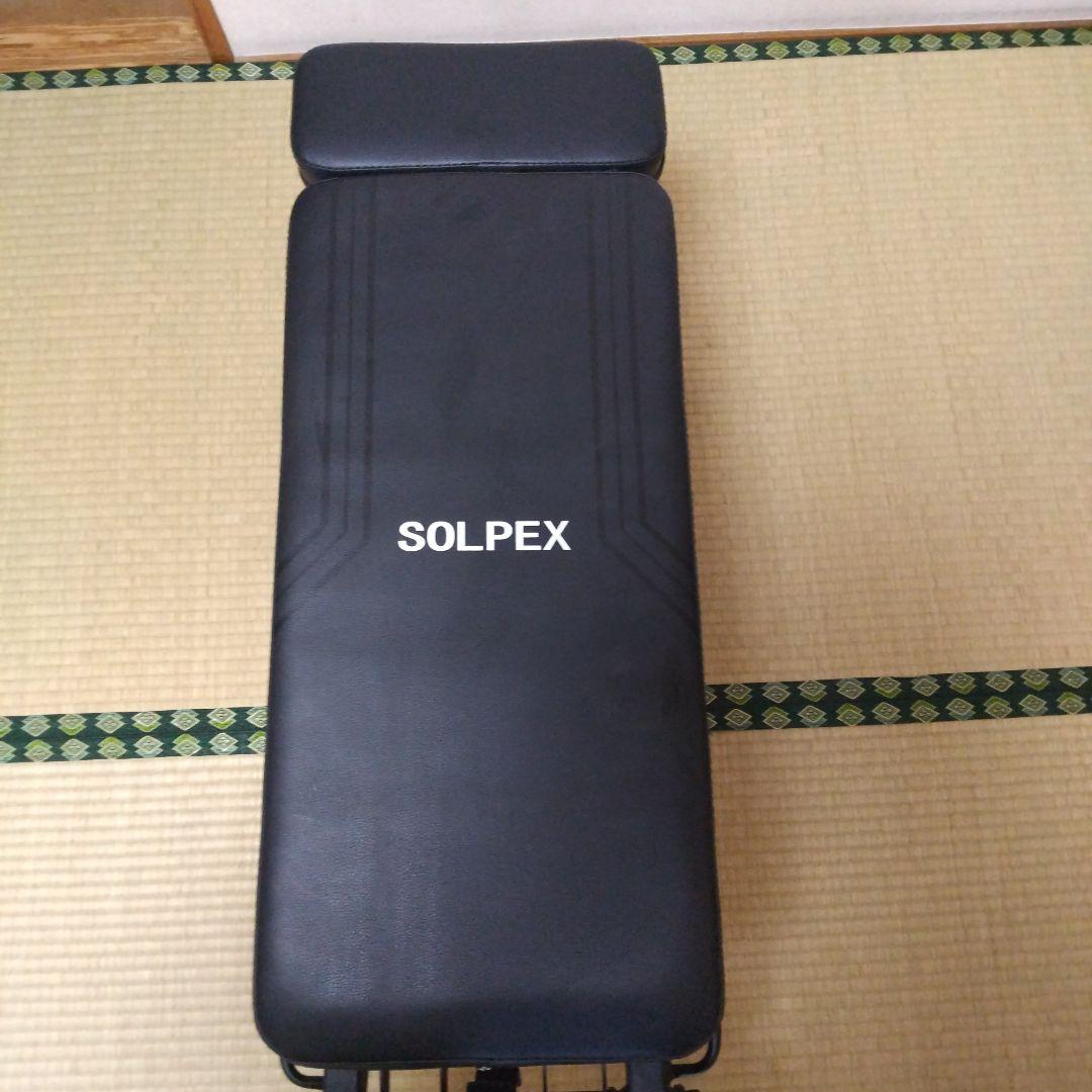 SOLPEX 折りたたみトレーニングベンチ インクラインベンチ ベンチ 壁掛け
