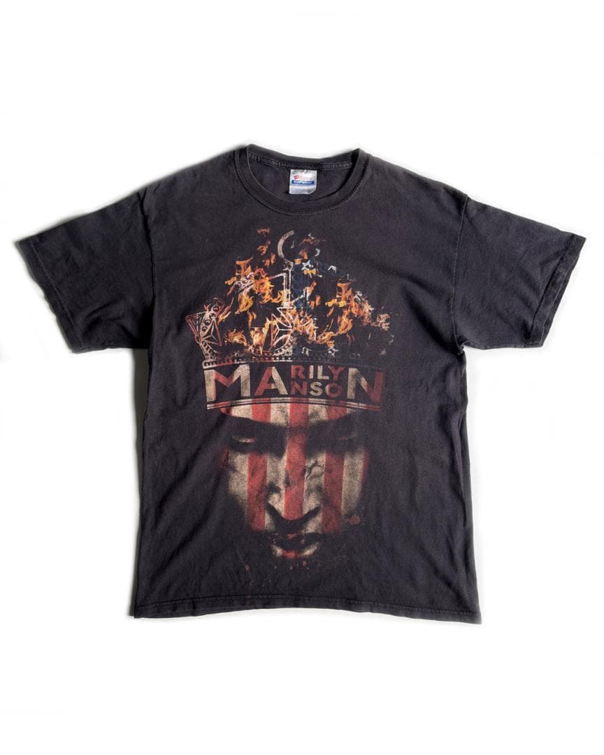 2008 MARILYN MANSON フェイス バンド Tシャツ