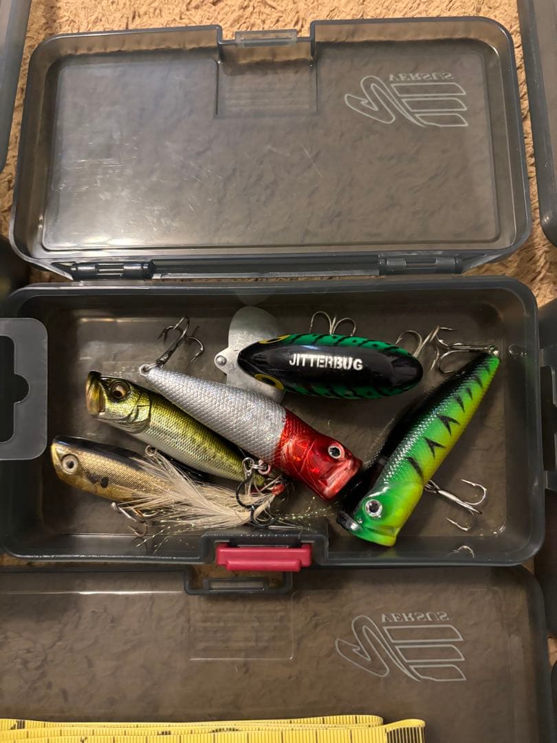☆バス釣りルアーセット☆バックパック付き