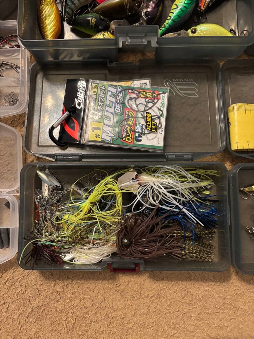 ☆バス釣りルアーセット☆バックパック付き