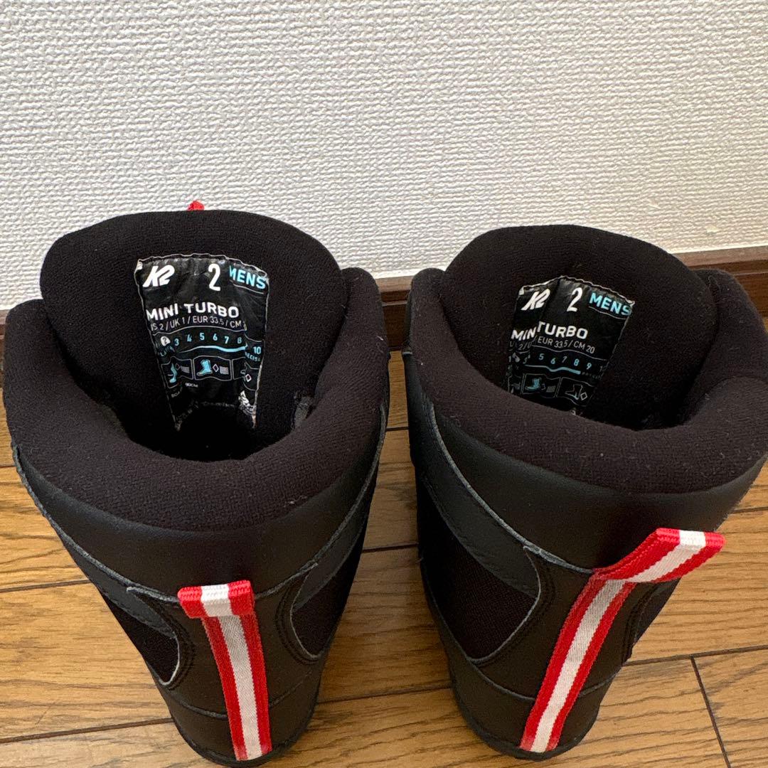K2 MINI TURBO スノーボード　ブーツ　子供用　20㎝