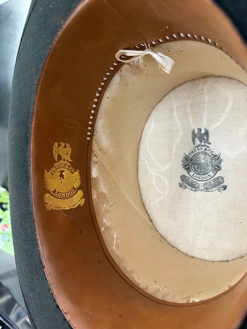 Tress & Co. London シルクハット　アンティーク　ビンテージ