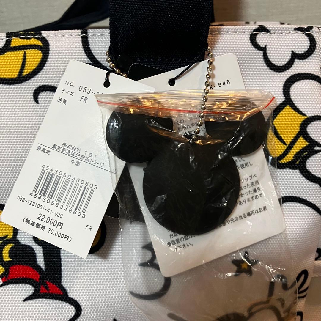 未使用　パーリーゲイツ ミッキー コラボ ロッカーバッグ 総柄 トートバッグ