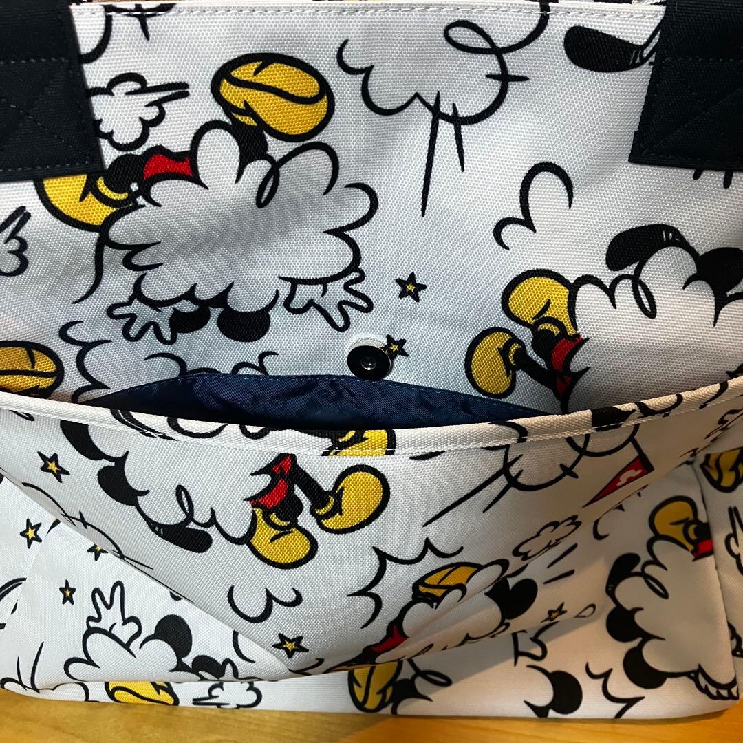 未使用　パーリーゲイツ ミッキー コラボ ロッカーバッグ 総柄 トートバッグ