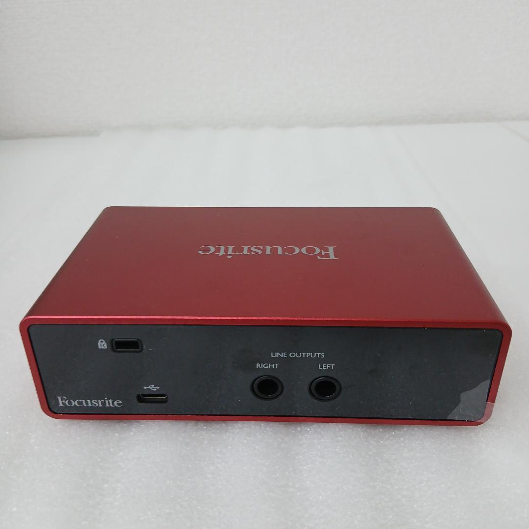 【ジャンク】Focusrite Scarlett Solo Studio