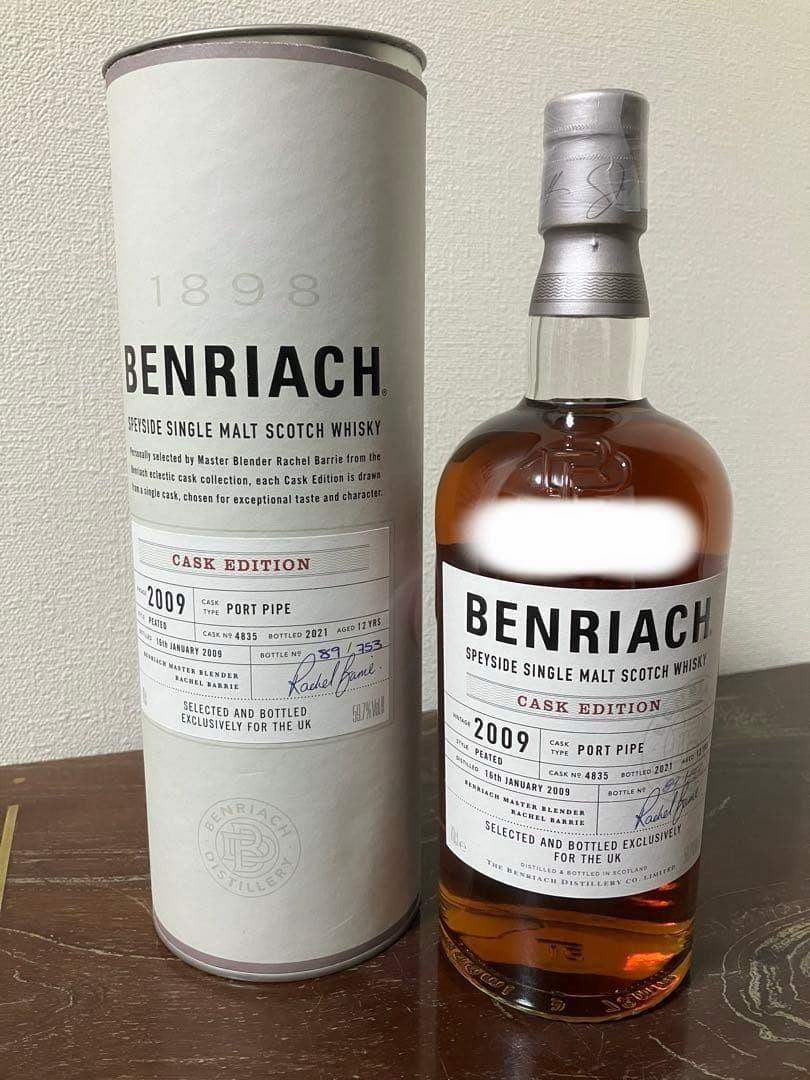 BENRIACH ウイスキー　カスクエディション
