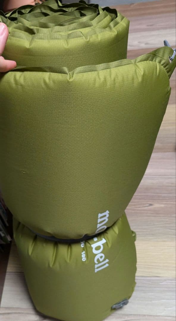 【ジャンク品】mont-bell キャンプパッド 50 180 グリーン