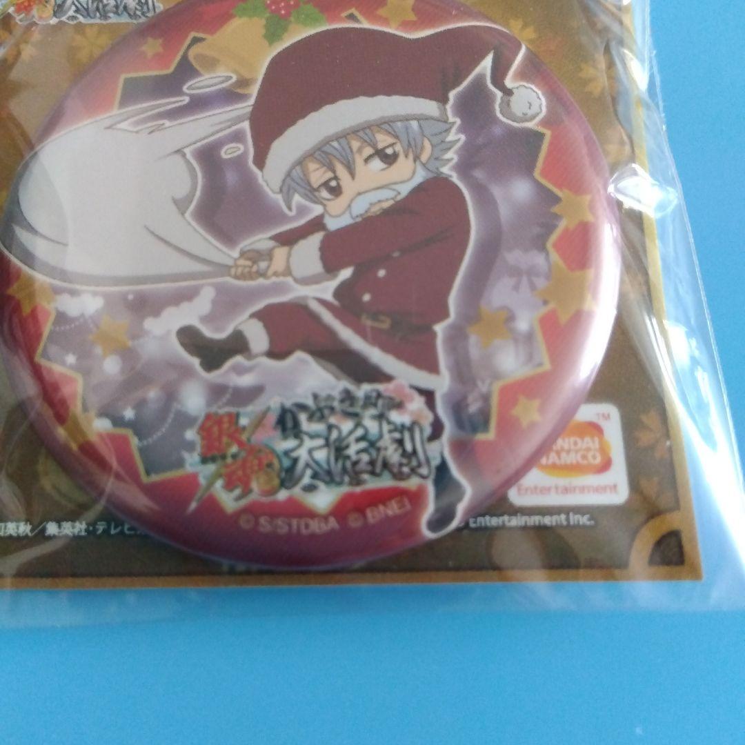 銀魂　坂田銀時　クリスマス　サンタ　缶バッジ　非売品