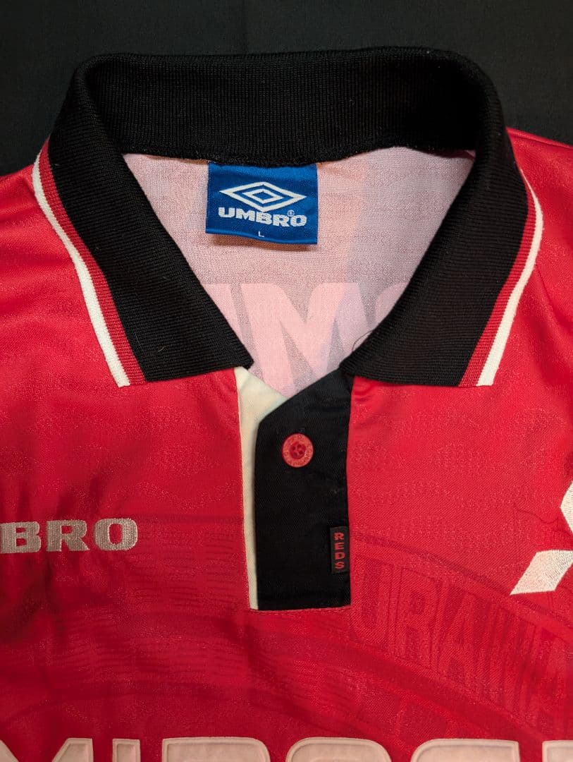 【UMBRO製！】浦和レッズ/福田正博/ホーム/1997/98モデル