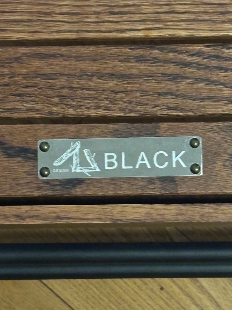 【人気品】Black design ハレテーブル　One4別注