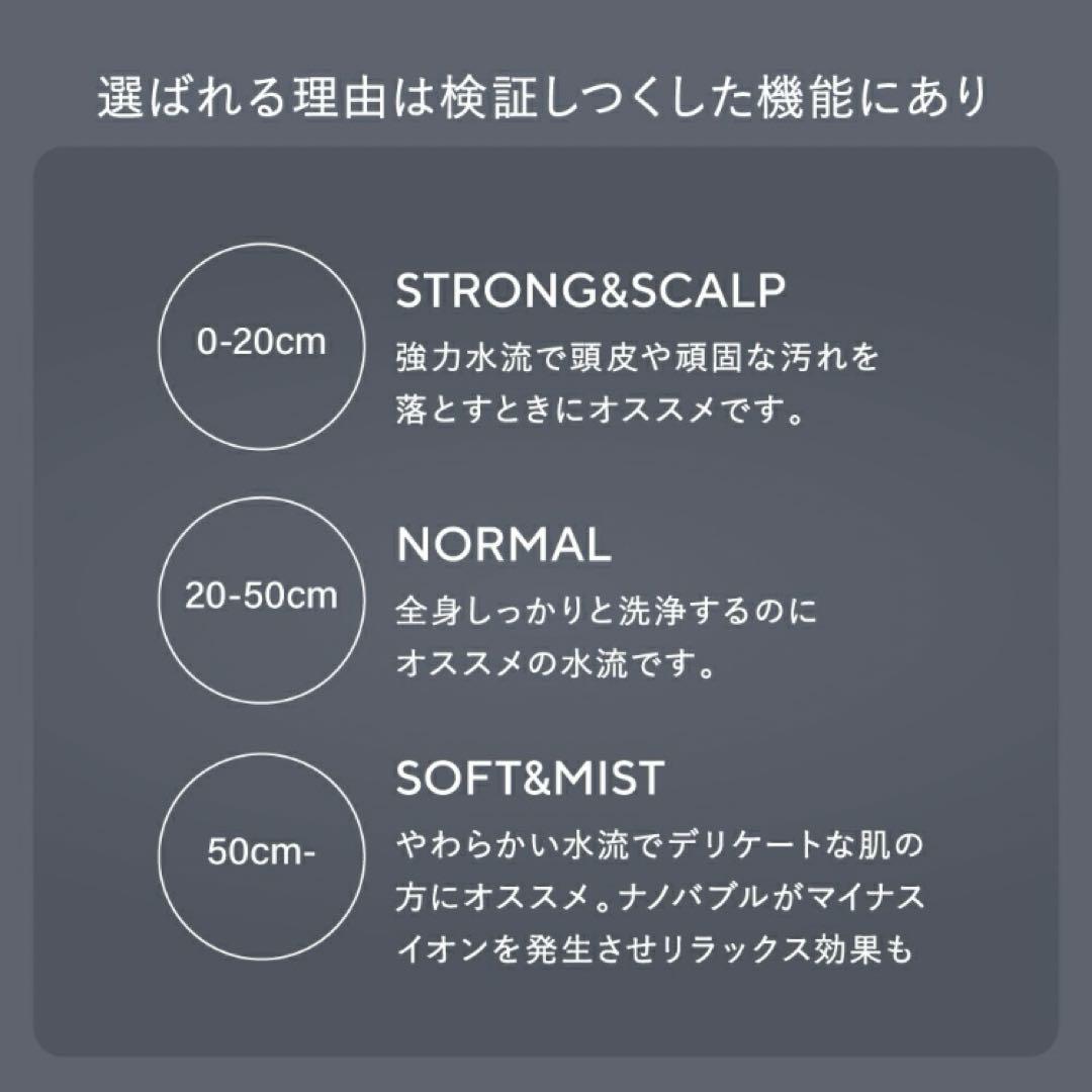 espiral エスパイラル　シャワーヘッド　ナノバブル　日本製