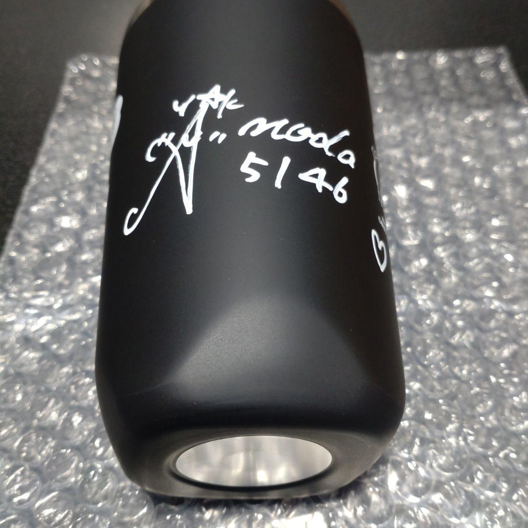 ボートレーサー野田彩加選手　直筆サイン入りタンブラー