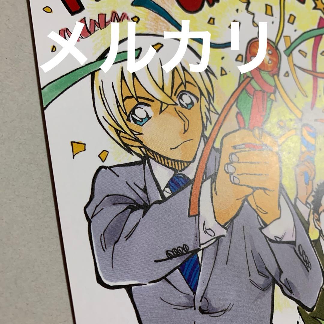 名探偵コナン　安室透　セット　クリスマスカード、缶バッジ　ゼロの日常　純黒の悪夢