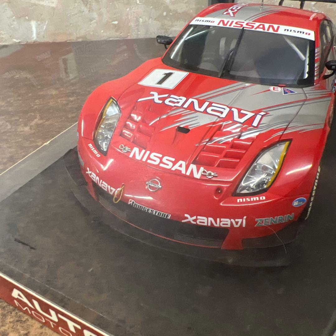 I3【保管品】 AUTOart XANAVI NISSAN 1/18 ミニカー