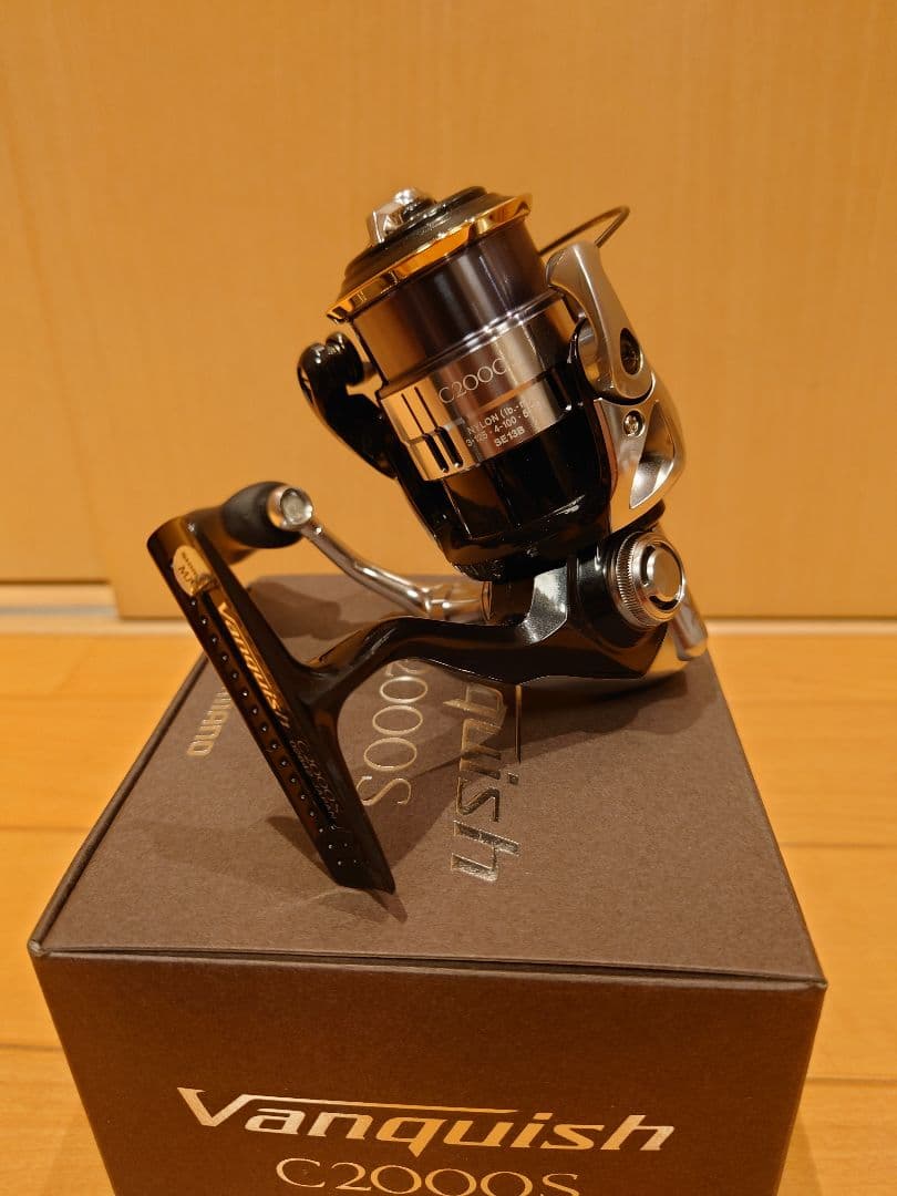 シマノ 12 Vanquish C2000S スピニングリール 箱付き ヴァンキ