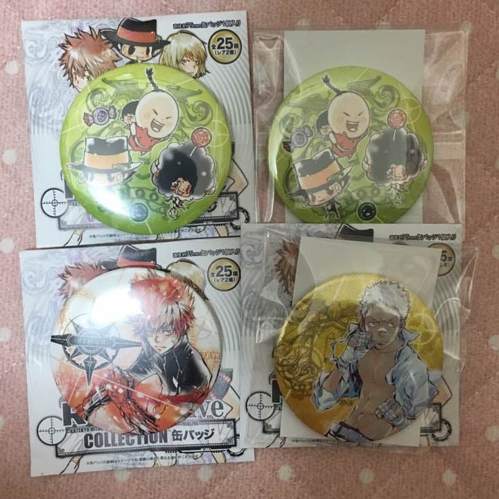 天野明 缶バッチ