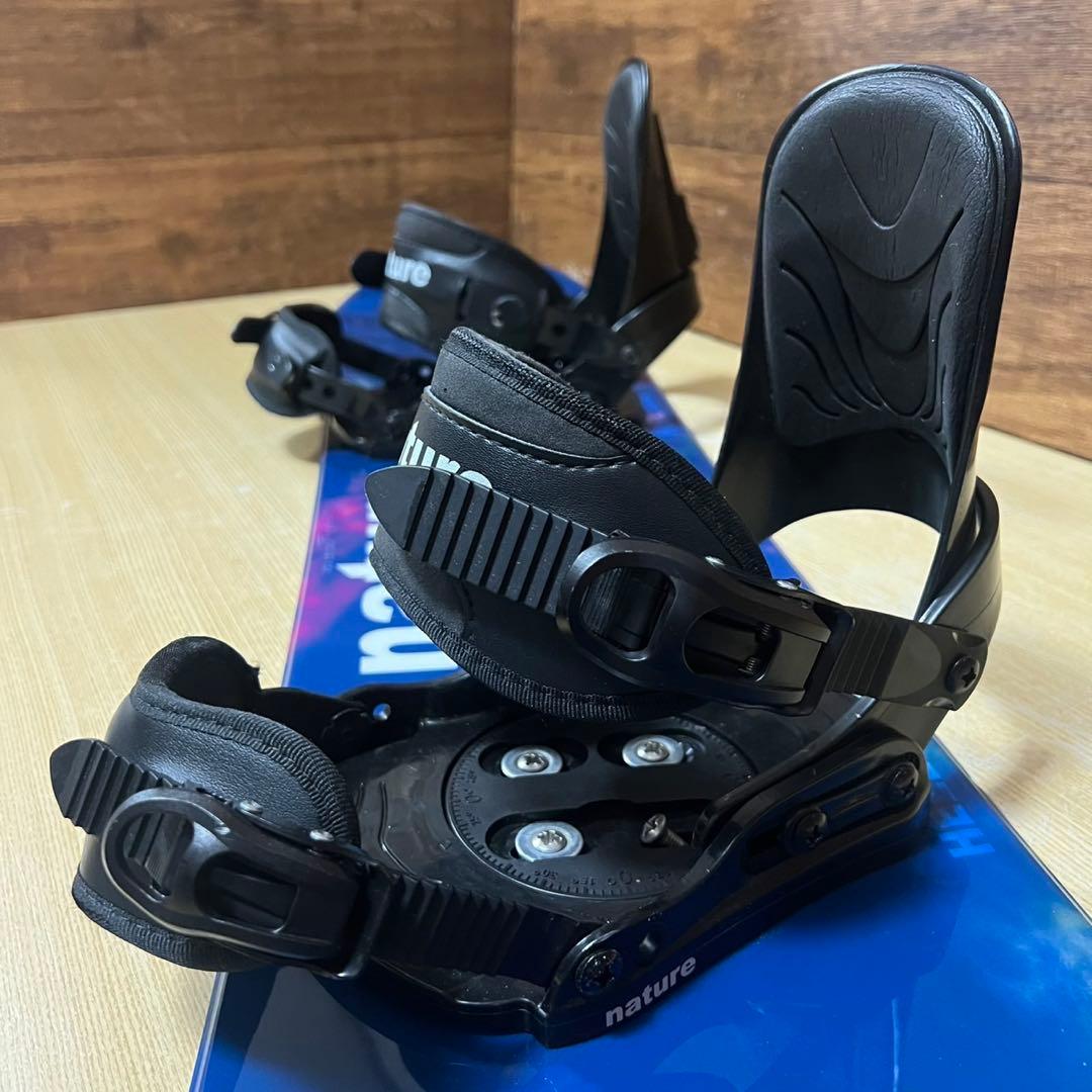 美品　nature ネイチャー スノーボード キッズ　ジュニア　3点 120cm