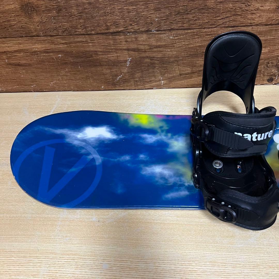 美品　nature ネイチャー スノーボード キッズ　ジュニア　3点 120cm