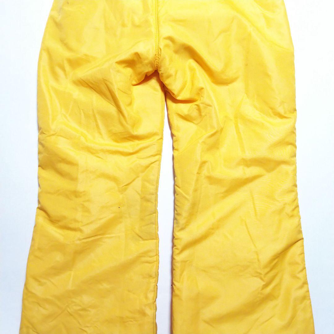 fusalp フザルプ スキーウェア 黄色 上下セット ヴィンテージ 昭和レトロ
