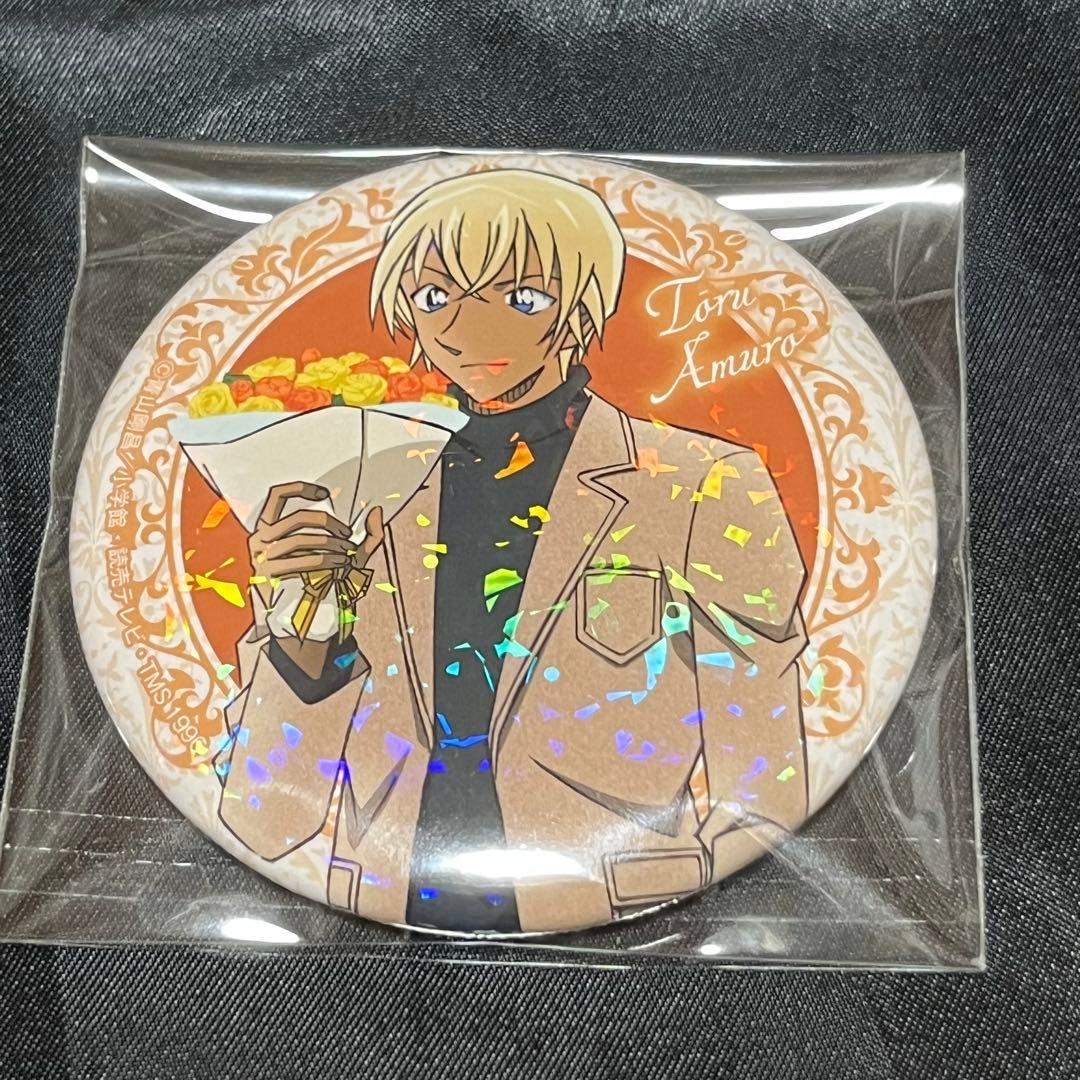 【新品未使用】 名探偵コナン 安室透 花束 缶バッジ トムス ハロウィンの花嫁