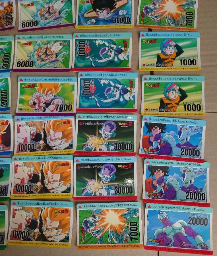 ドラゴンボールＺ　カードダス　アマダ　ノーマル８４枚 うち キラ７枚 セット売り
