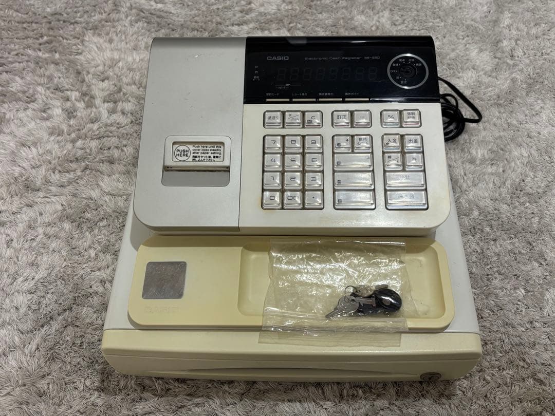 CASIO 電子レジスター SE-S20
