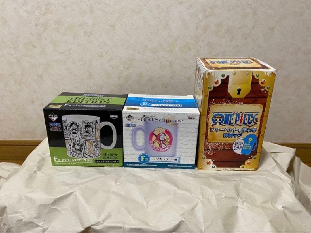 非売品！！ワンピース マグカップ & フィギュアスタンド セット