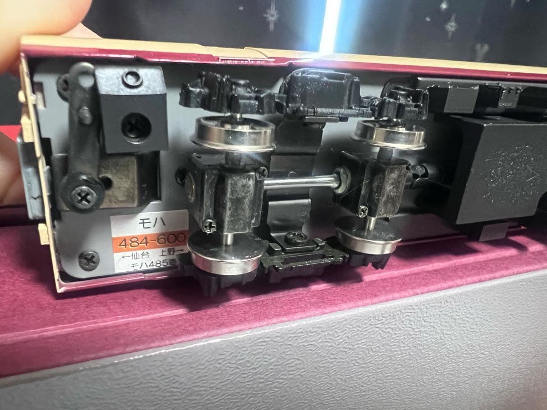 KTM 485系　交直流特急電車　モハ484-600 1/80