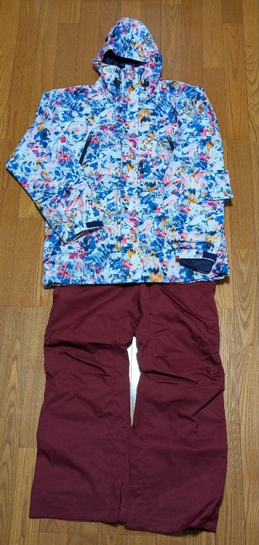 PONTAPES　スキーウェア　スノボウェア　上下セット　L　ウィンタースポーツ