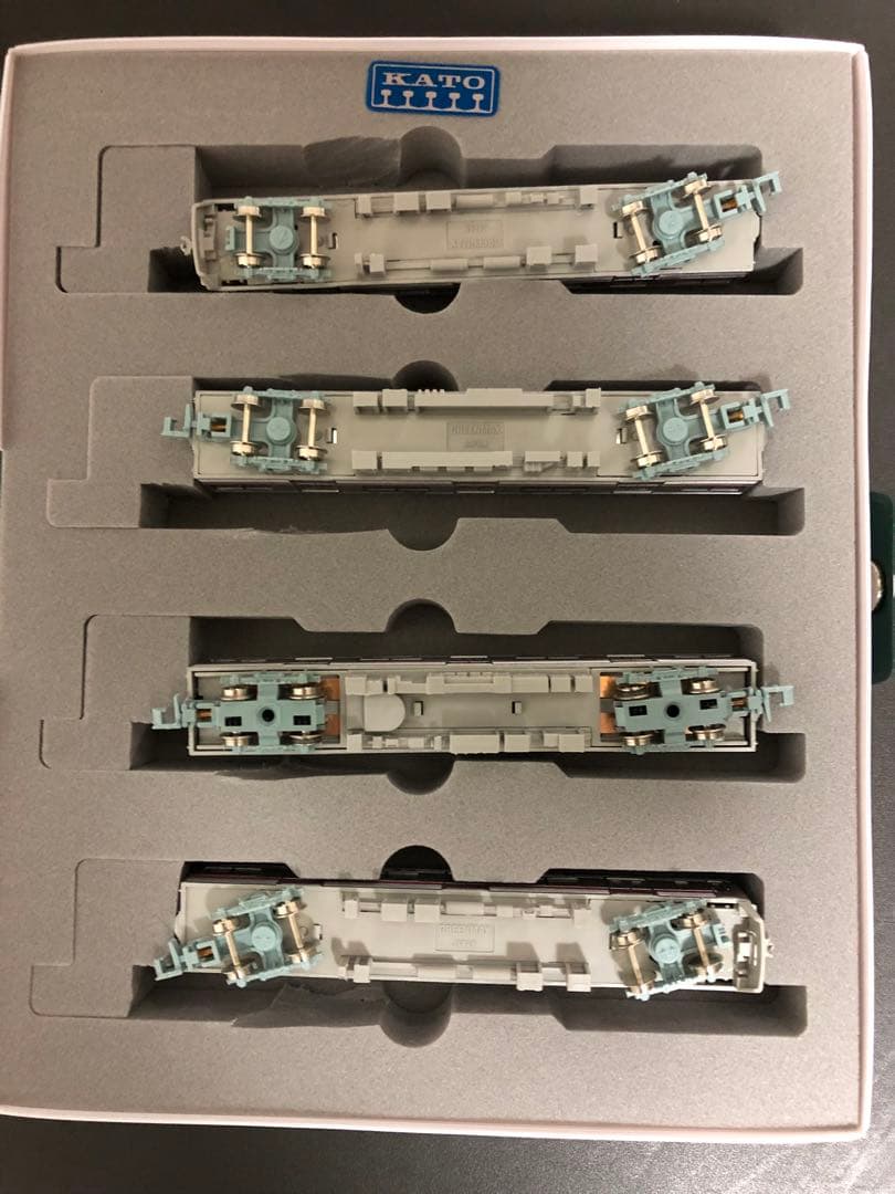 管理番号1593 京成3700形Nゲージ塗装済キット 素人組立品4両