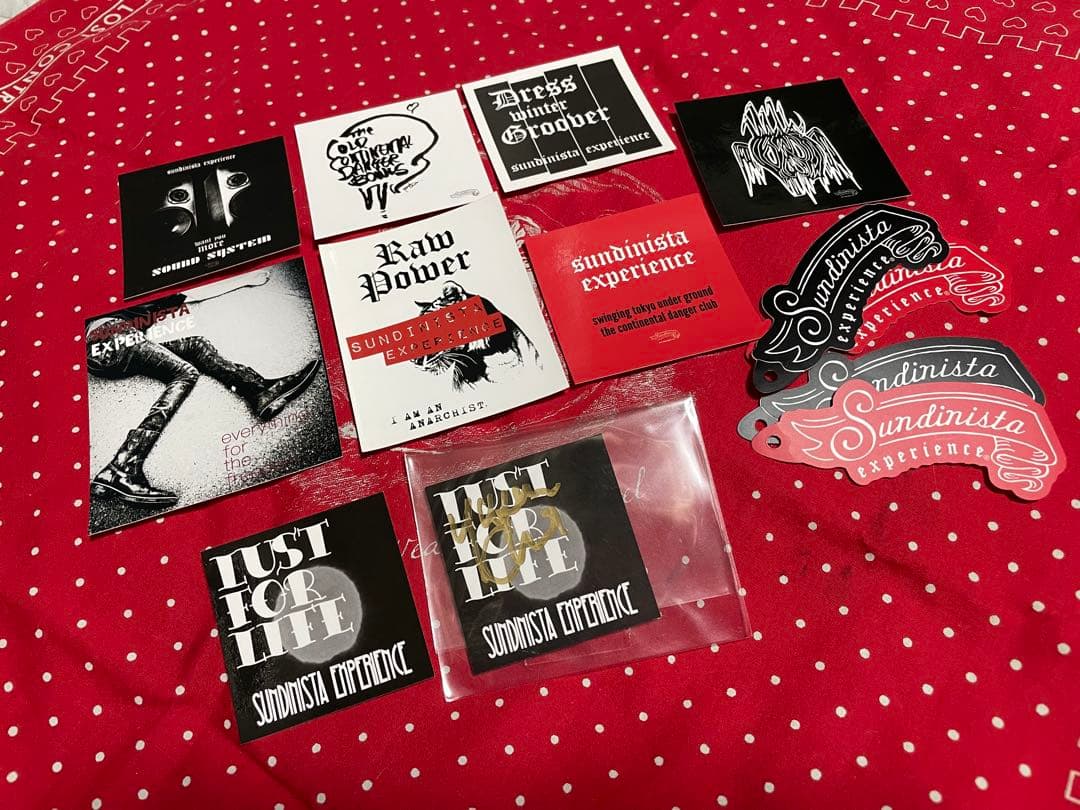 ルードギャラリー/サンディニスタエクスペリエンス ステッカー/コースターetc…