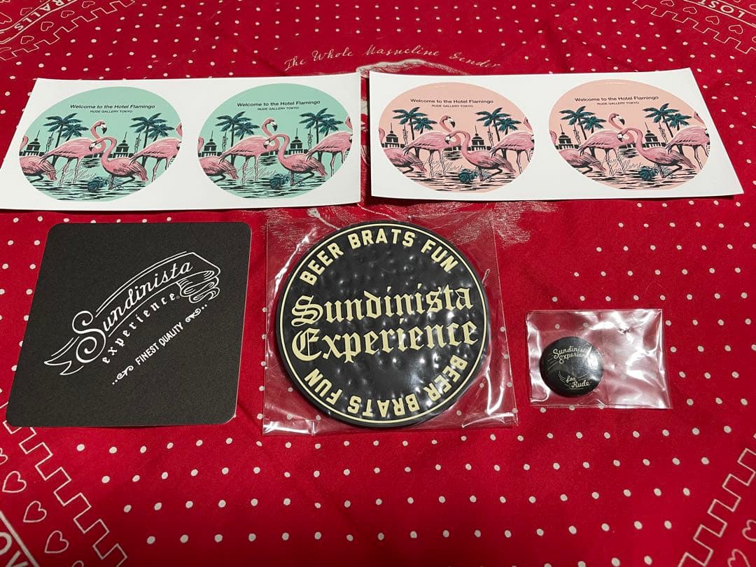 ルードギャラリー/サンディニスタエクスペリエンス ステッカー/コースターetc…