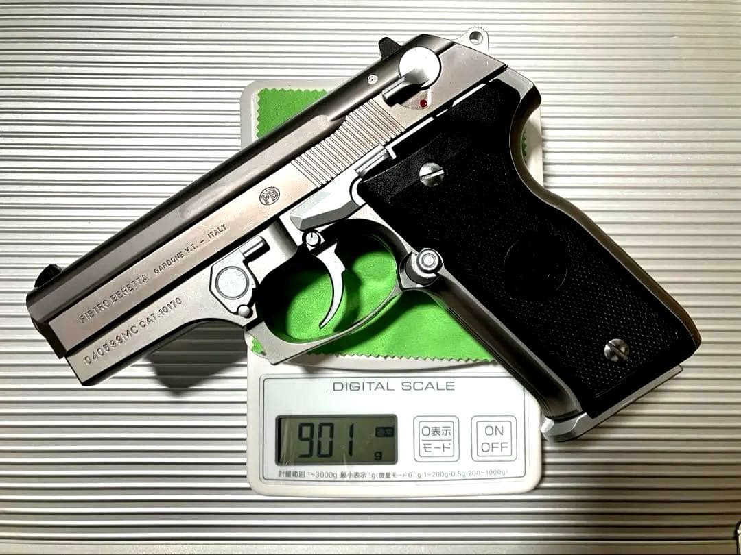 WA ウェスタンアームズ　クーガーF M8045 INOX シルバー　ガスガン