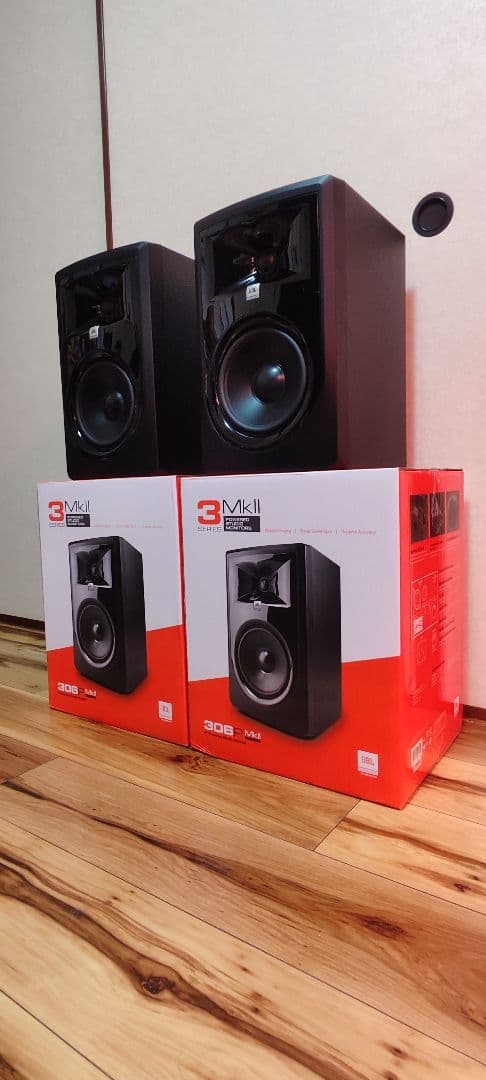 年始値下げ中 JBL 306P MKII ペア 状態良好
