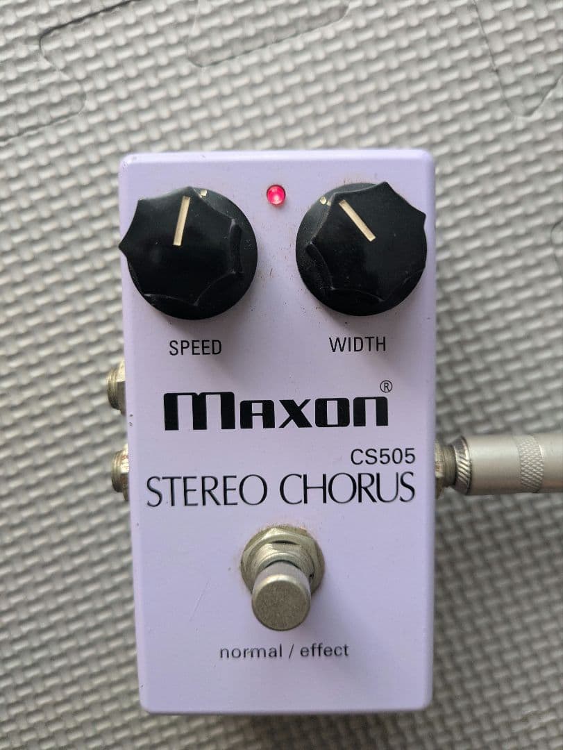 maxon cs505　コーラス　松本孝弘　B'z　中古　エフェクター