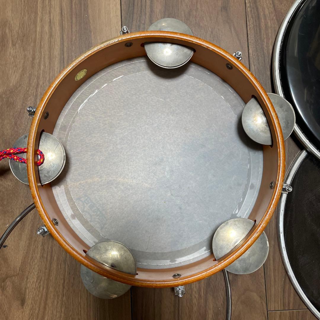 パンデイロ　lp 交換ヘッド、フープ有り‼️美品‼️