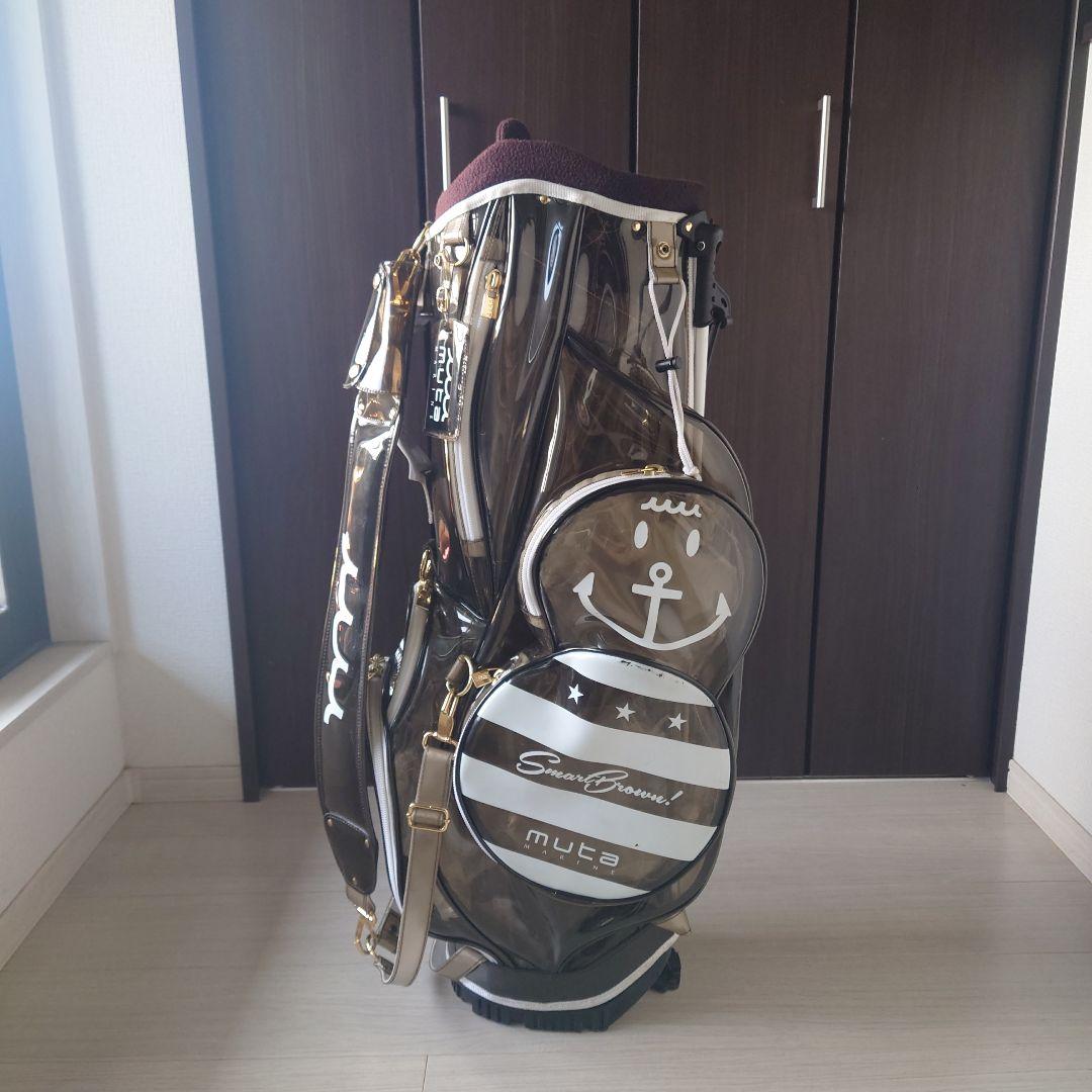 muta ゴルフバッグ・キャディバッグ ブラウン