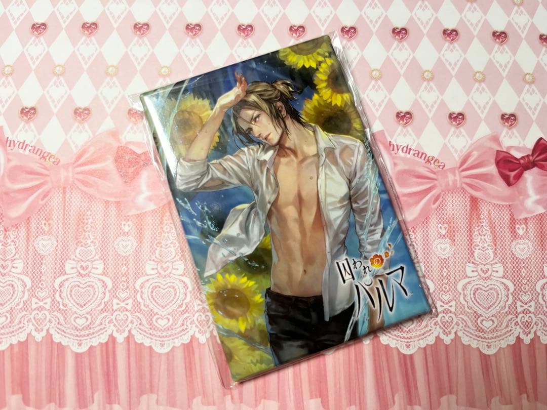 CAPCOM　カプコン　40周年 カプくじ 囚われのパルマ 缶バッジ　アオイ