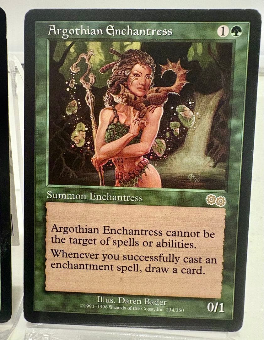 アルゴスの女魔術師/Argothian Enchantress英語版4枚セット