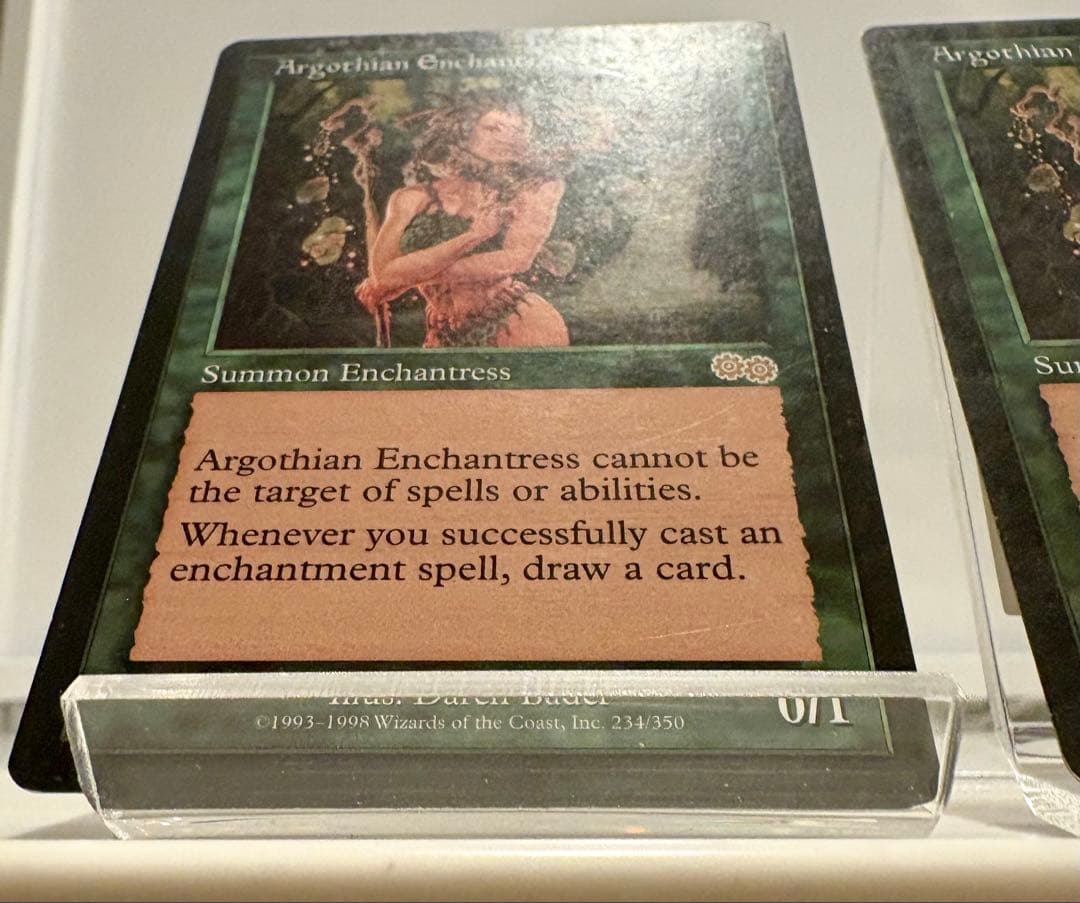 アルゴスの女魔術師/Argothian Enchantress英語版4枚セット