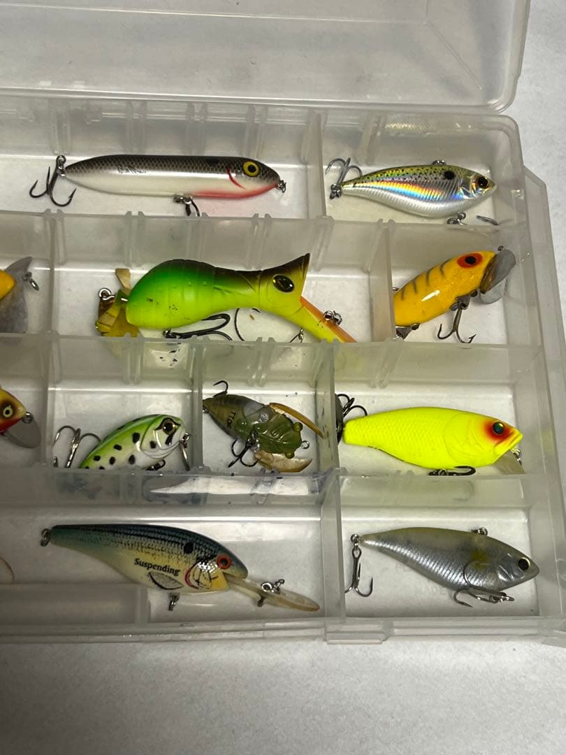 バスルアーセット　ケース付き　37点