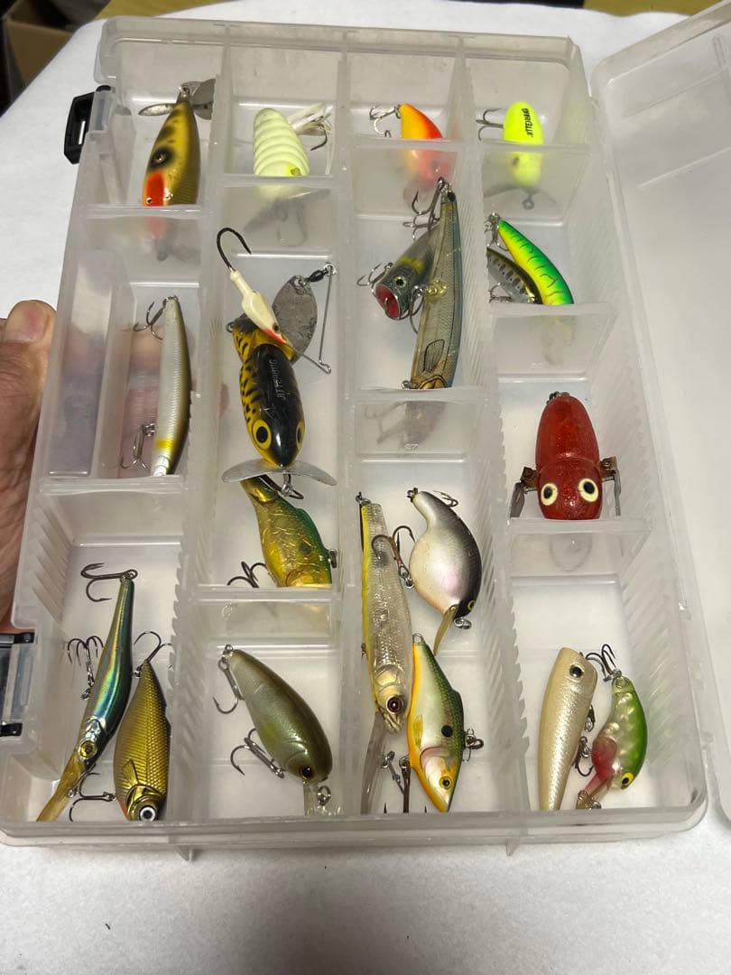 バスルアーセット　ケース付き　37点