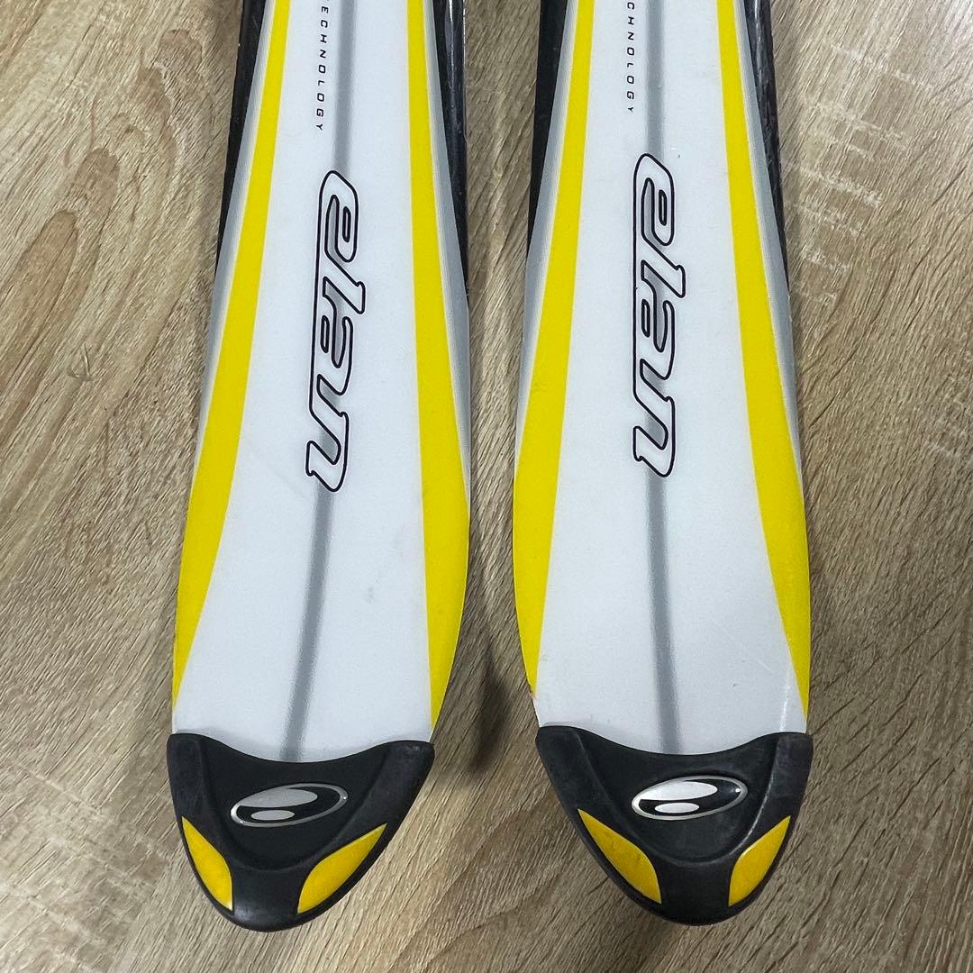 elan168cm（エラン）イエロースキー板　スキーセット