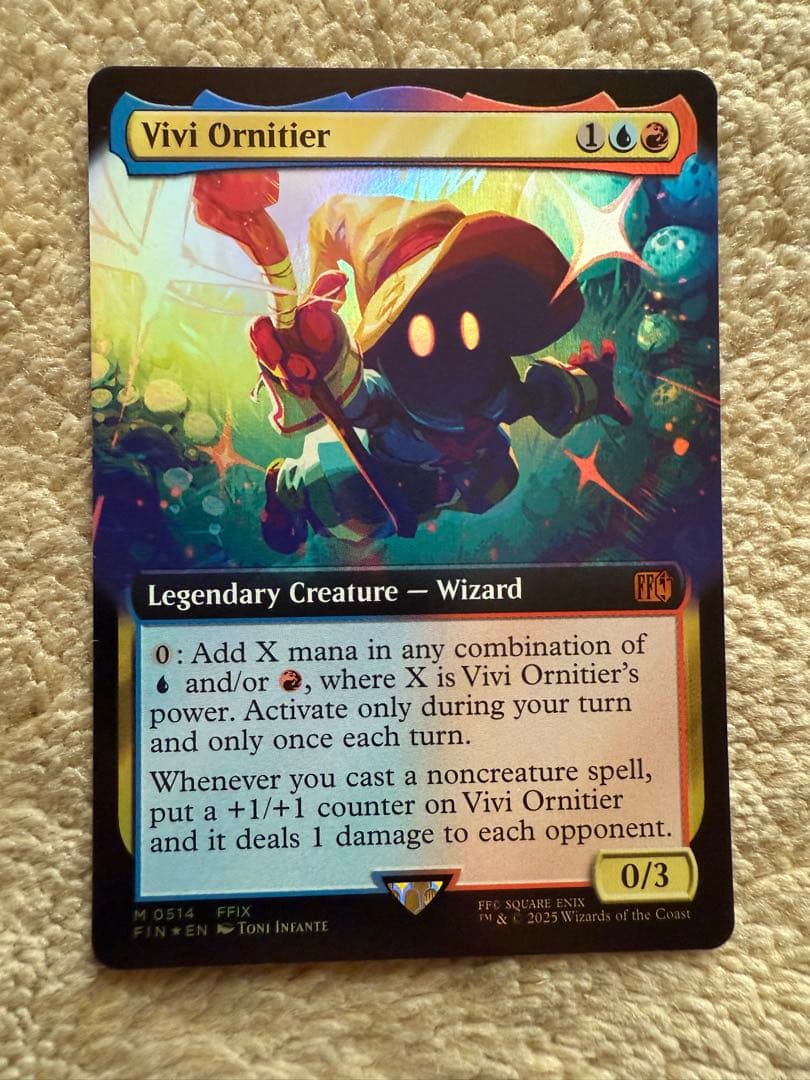 MTG 迷える黒魔道士、ビビ 拡張 Foil 英語版 Bundle 4枚