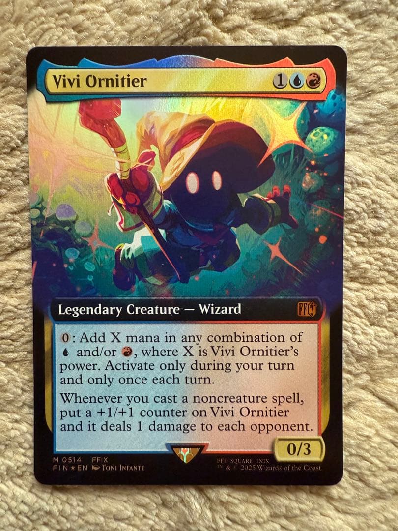 MTG 迷える黒魔道士、ビビ 拡張 Foil 英語版 Bundle 4枚