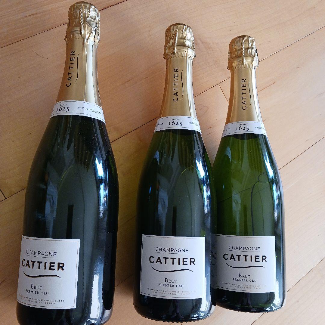 Cattier Brut Premier Cru 6本セット 人気シャンパン