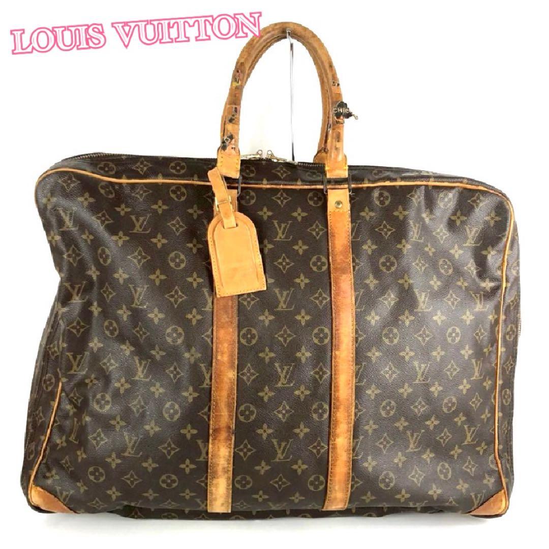 ルイヴィトン シリウス50 モノグラム ハンドバッグ トラベルバッグ ブラウン