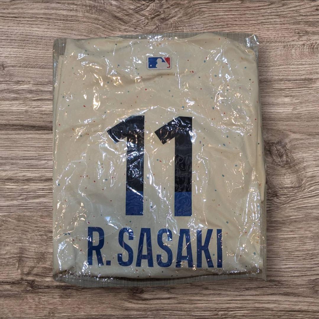 限定１✨ロサンゼルス・ドジャースNIKE XL佐々木朗希 リミテッドユニフォーム